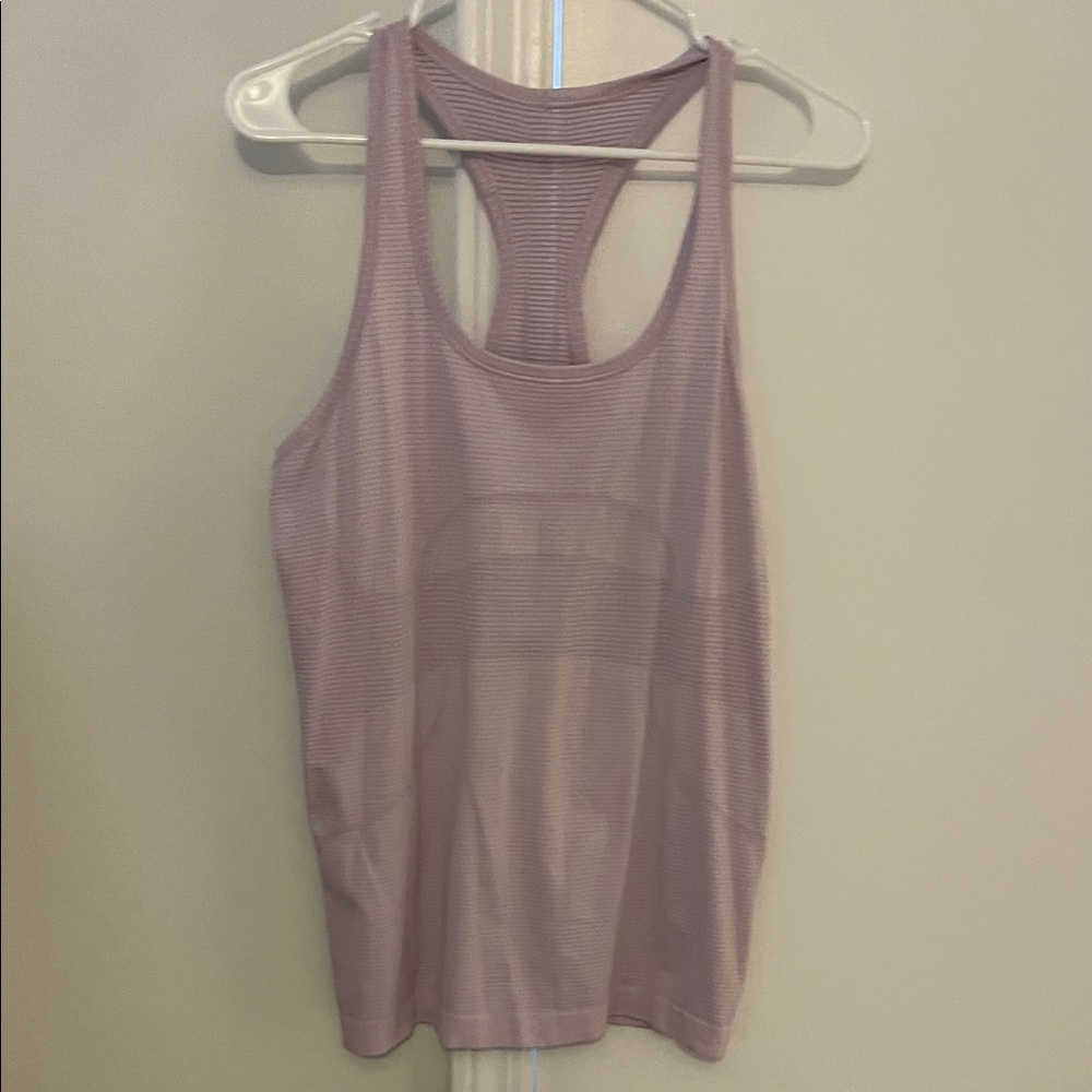 Lululemon Athletica Light Pink Tank Top